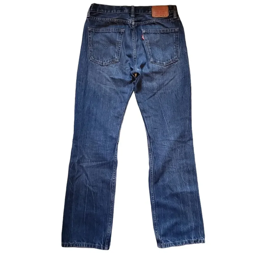 Levi's 514 Slim Straight Medium Wash Denim Jeans Size 18 Reg 29 x‎ 29